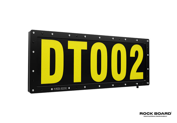 Rock Board Custom Display Underground Number Board, Pro Series 24V 760mm