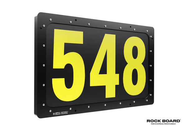 Rock Board Pro Series Custom Display ID Number Board (Small)