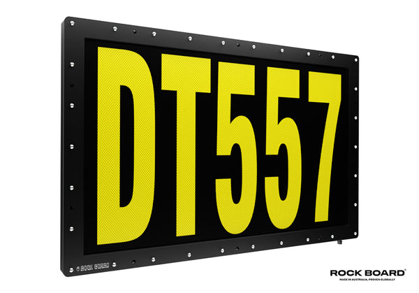 Rock Board Pro Series Custom Display ID Number Board (Large)
