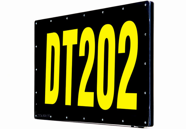 Rock Board Light Vehicles Double Sided LED ID Display Sign