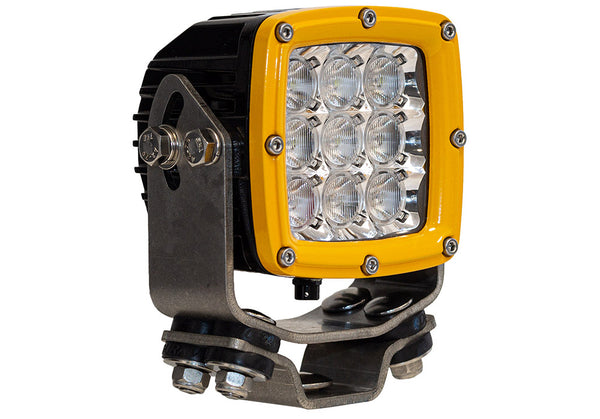 INVADER 50W LED WORK LAMPS (YELLOW)